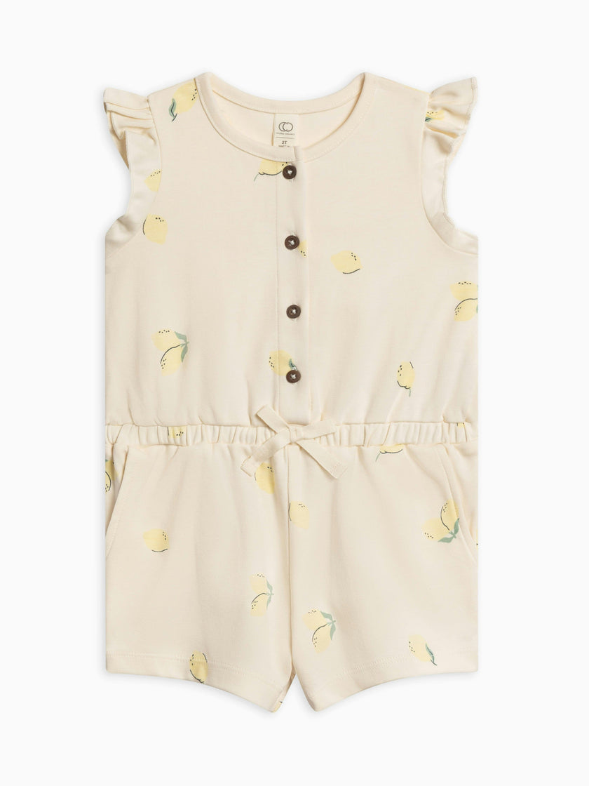 Shaye Romper Lemon