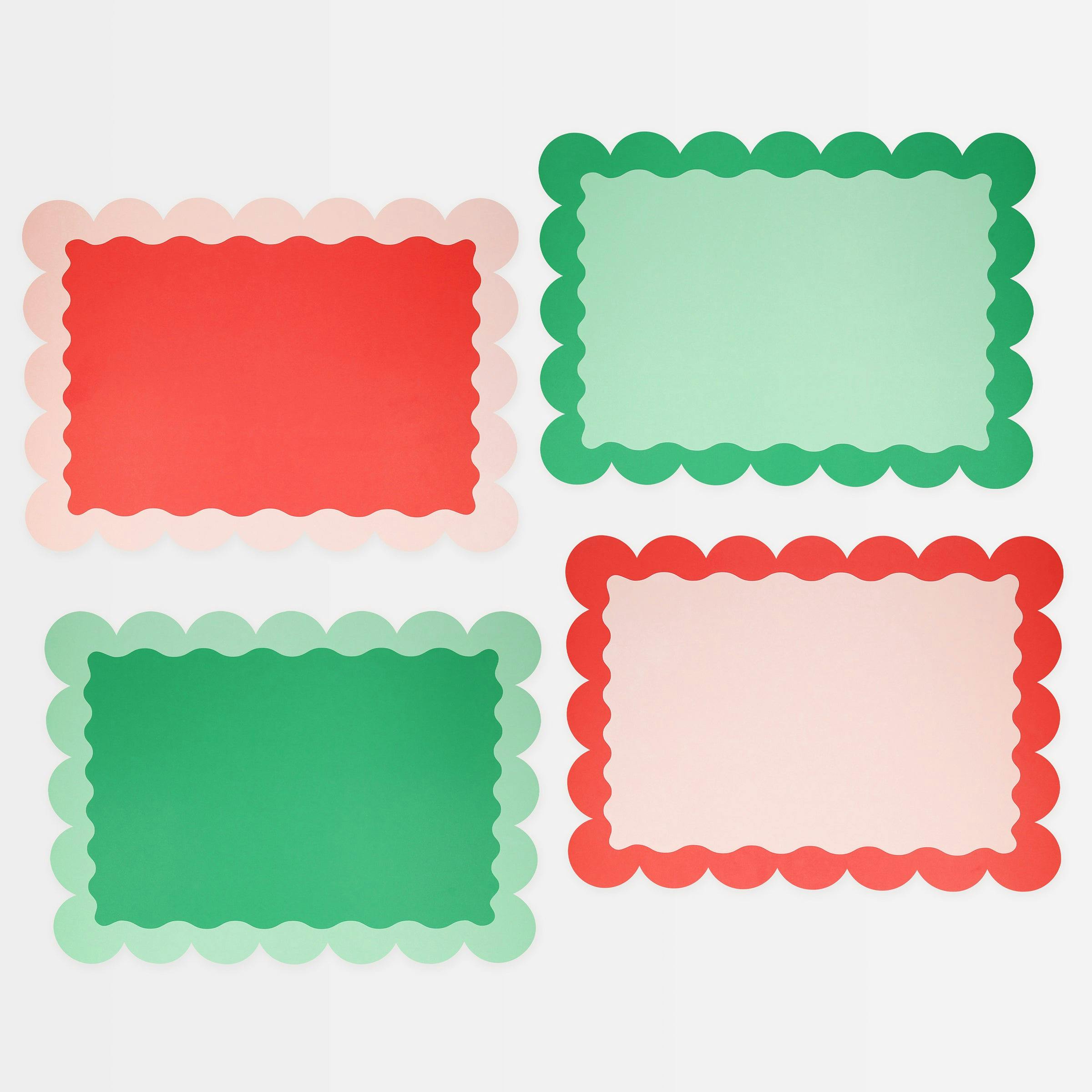 Christmas Paper Placemats