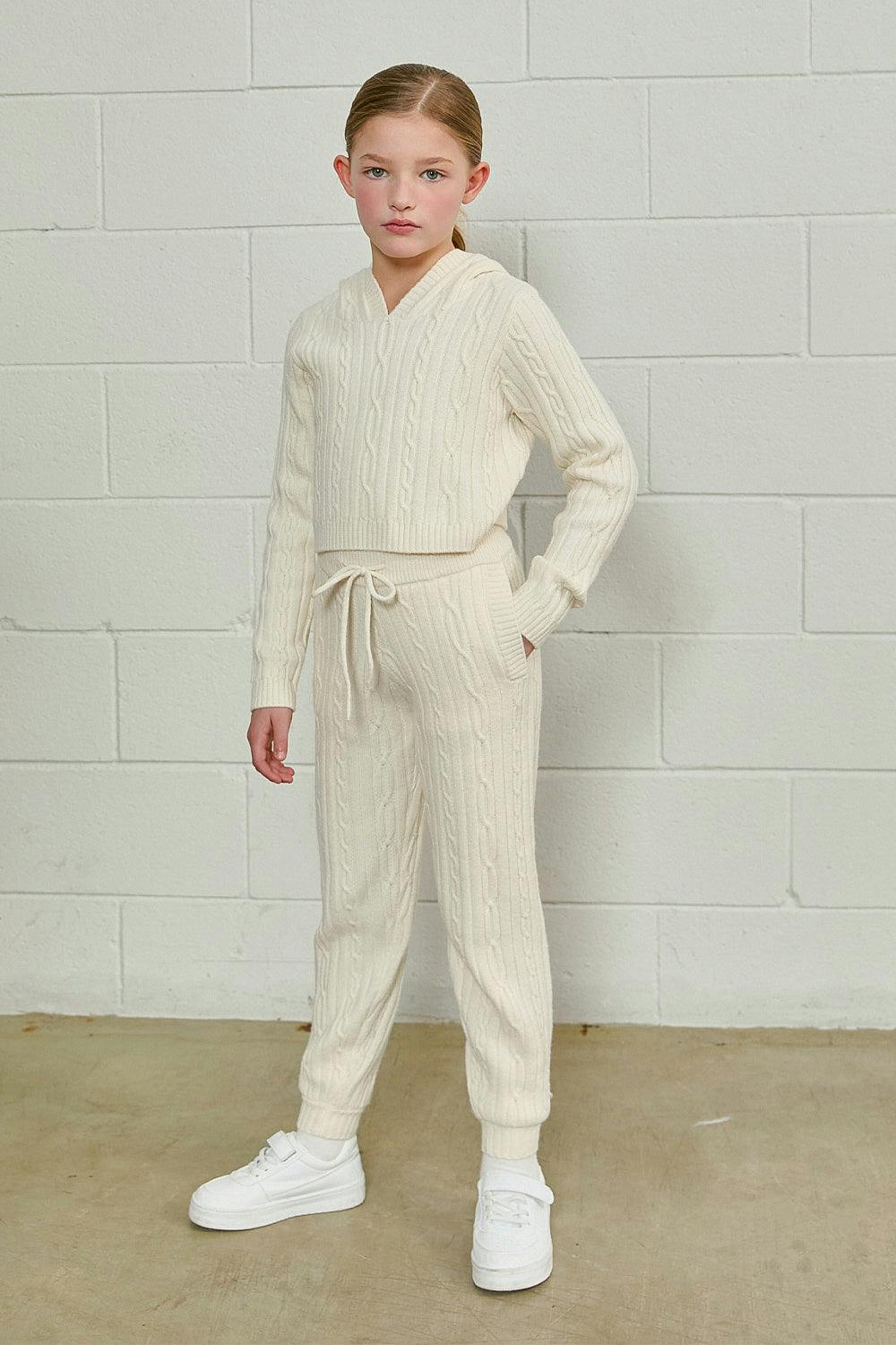 Cable Knit Jogger