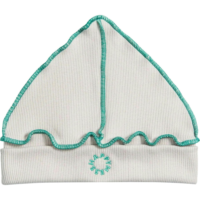 children's cotton hat - creamy avocado