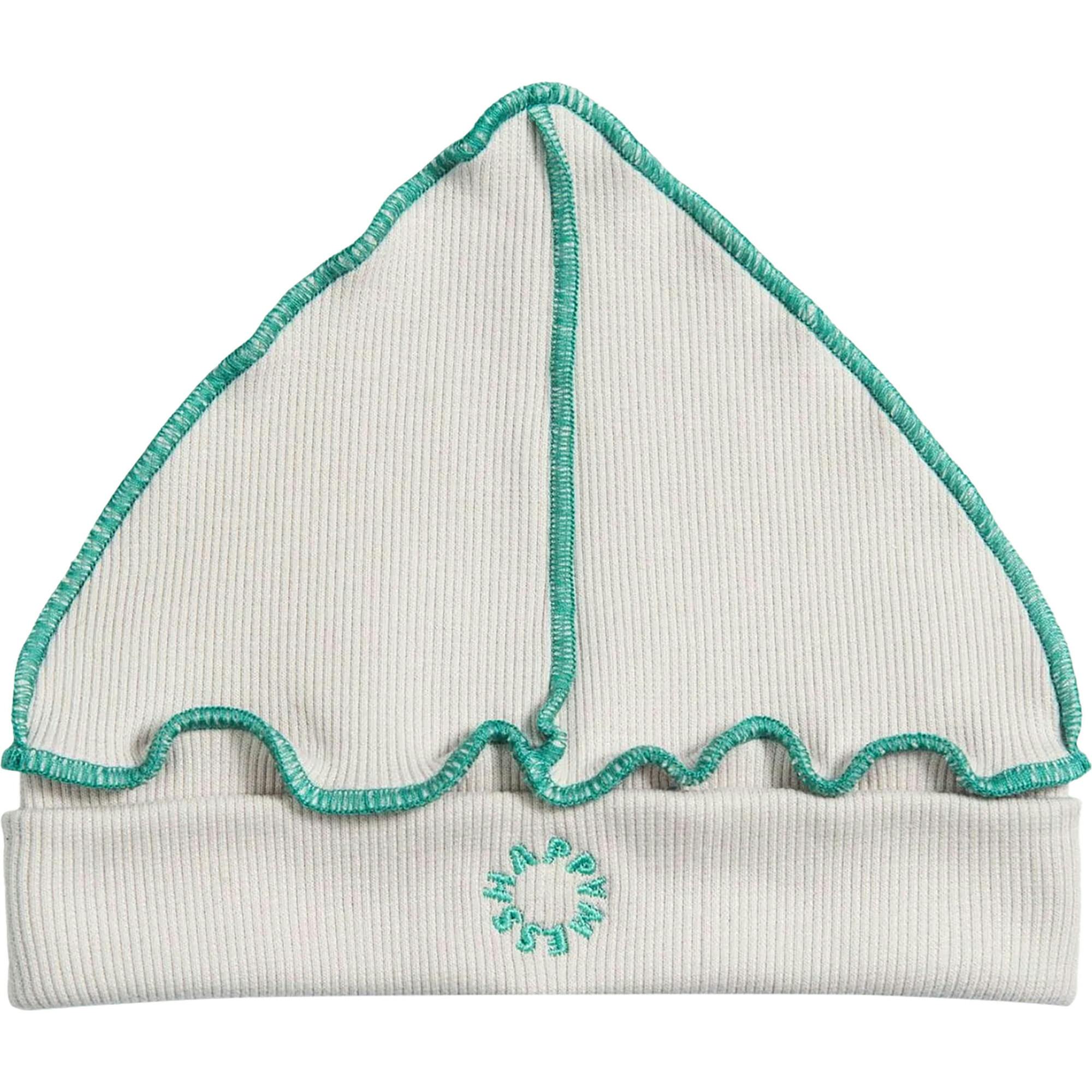 children's cotton hat - creamy avocado