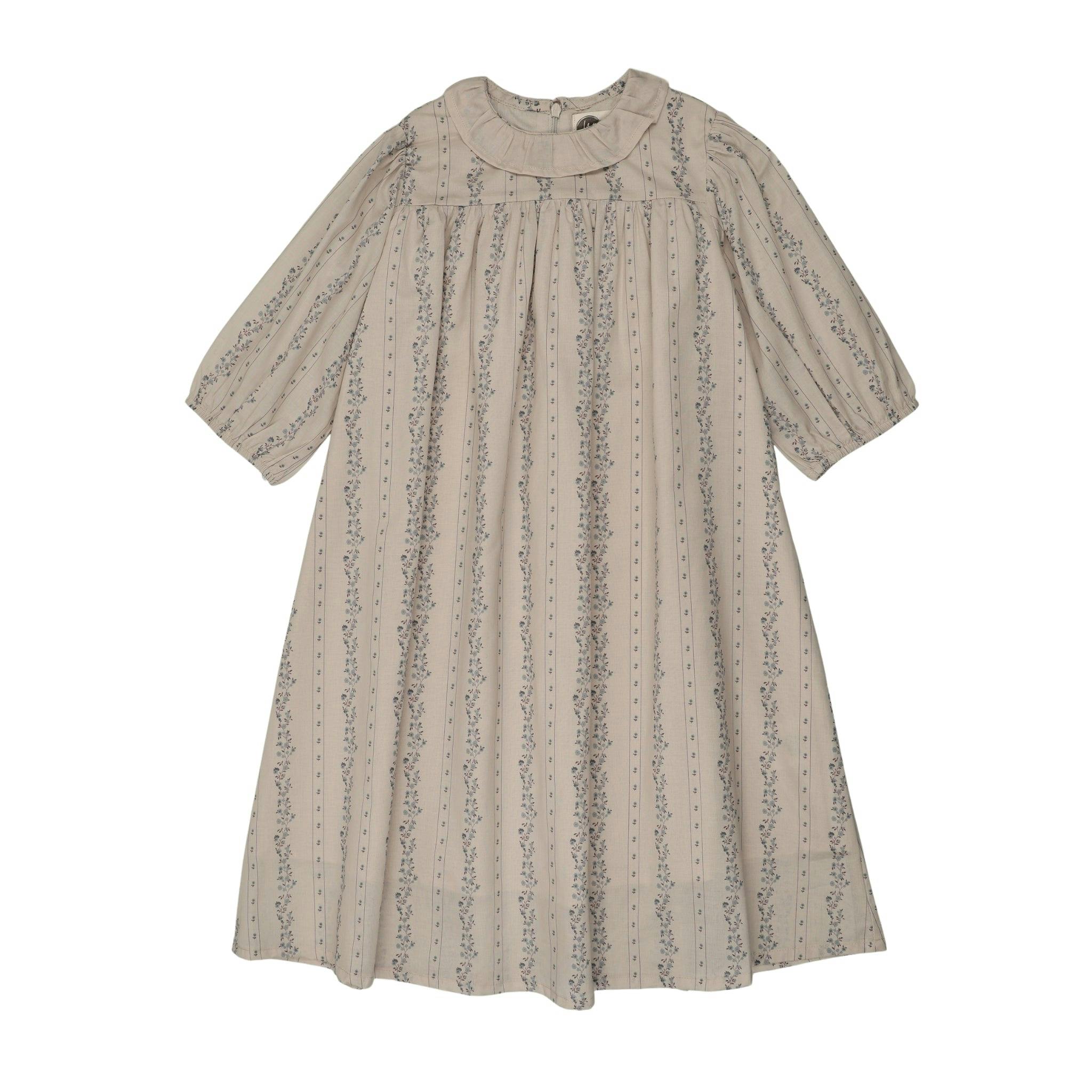 Floral Vine 3/4 Sleeve Dress