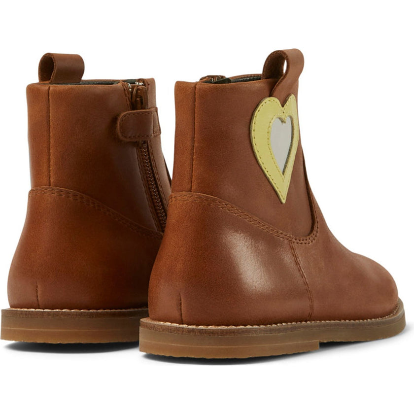 Twins Ankle Boots, Brown