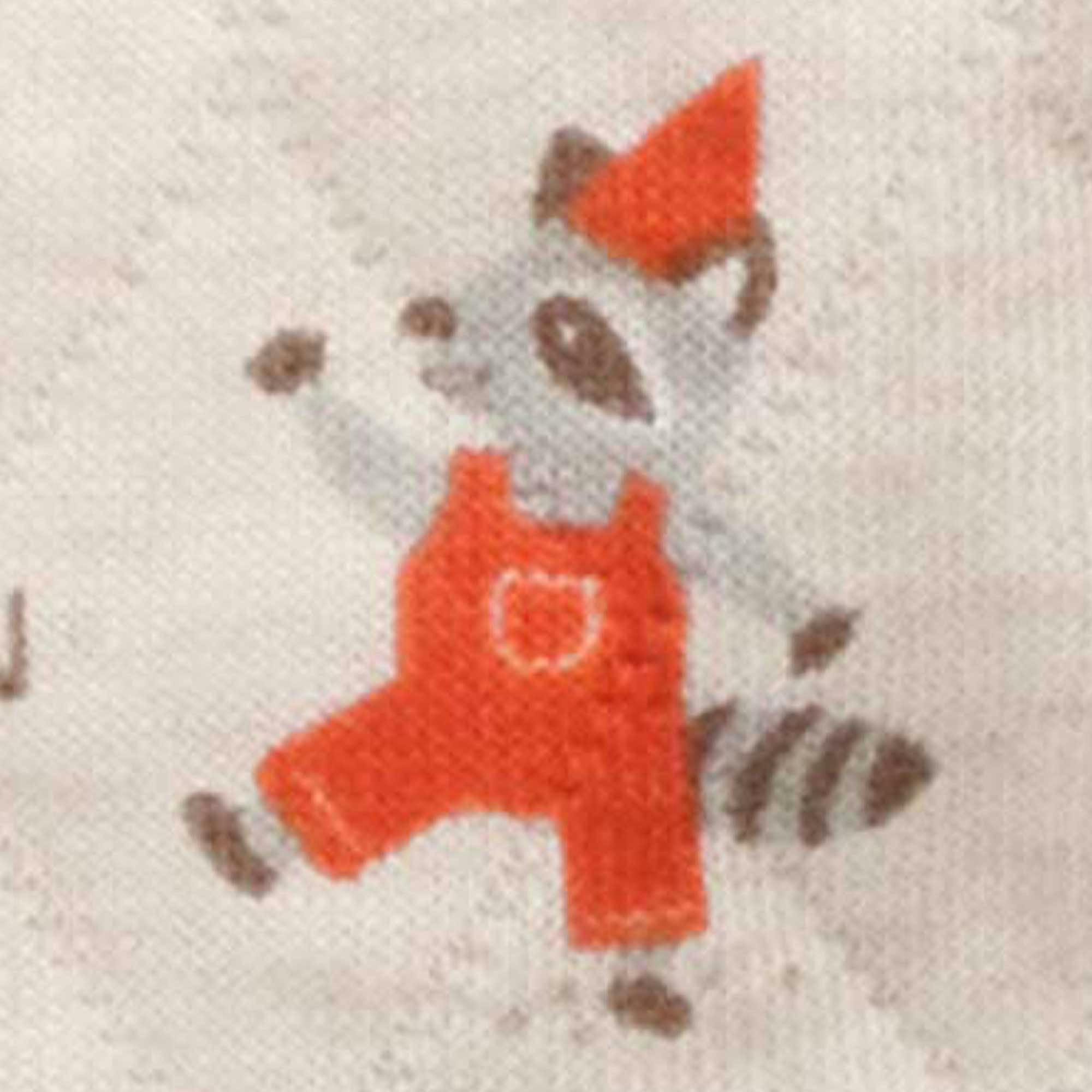 Quilted Growsuit Gnome Print