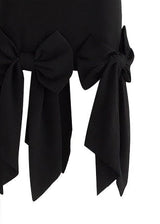 Black Elliston Bow-Tail Dress