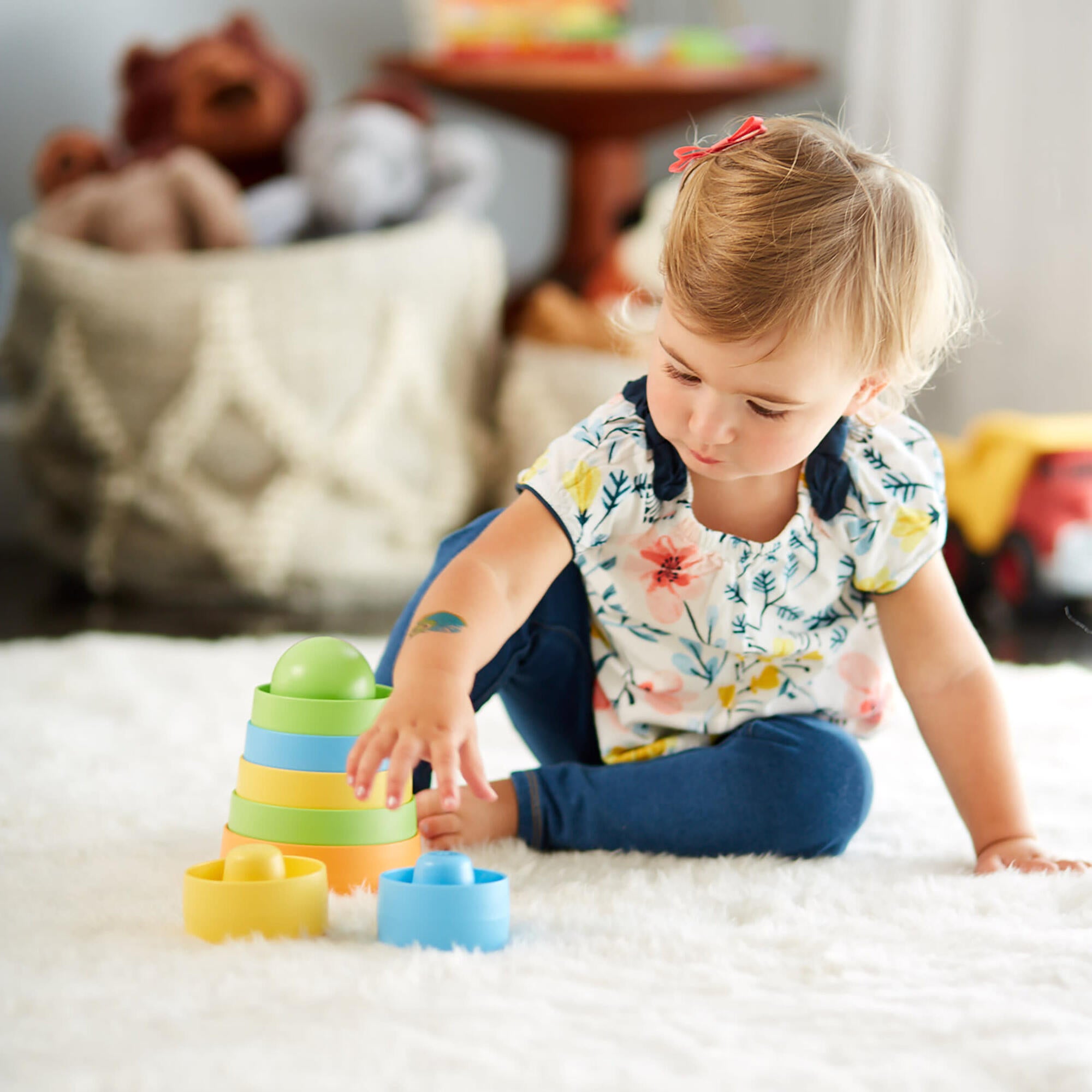Green Toys: My First Stacker - 8 Pieces