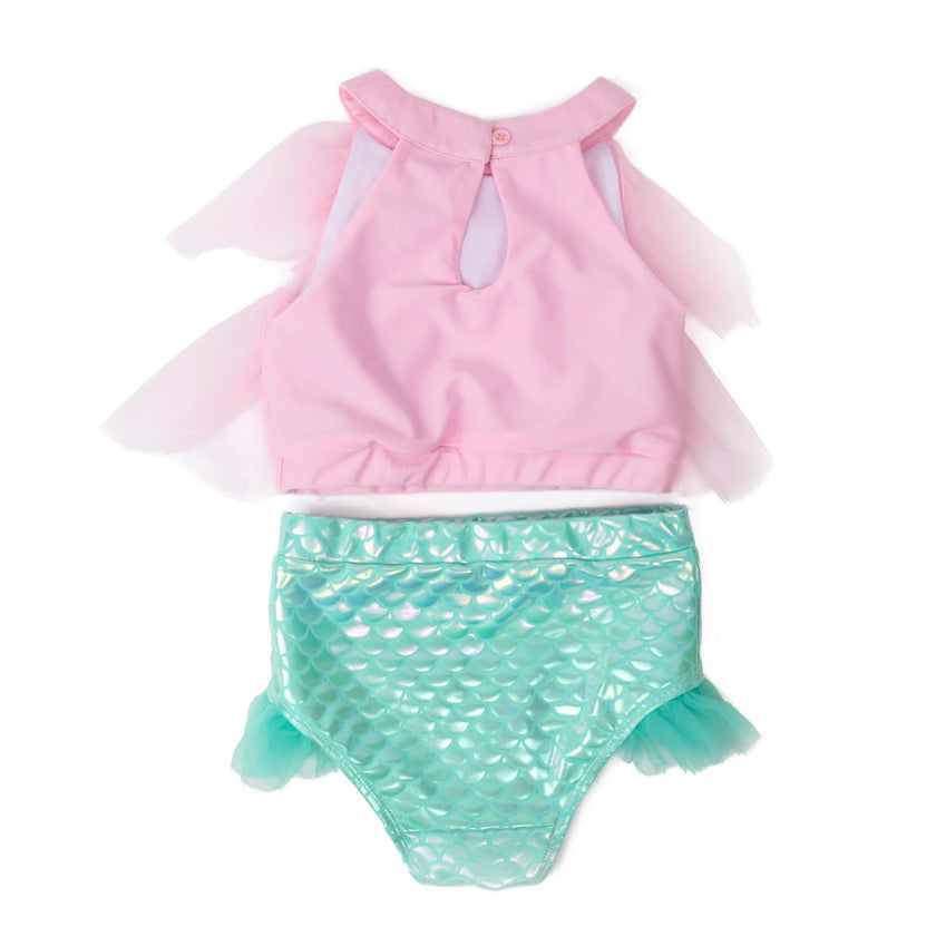 Pink Mermaid Swim Suit