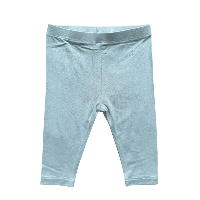 Girls Basic Leggings in Slate