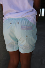 Coral Sea Blue Swim Shorts