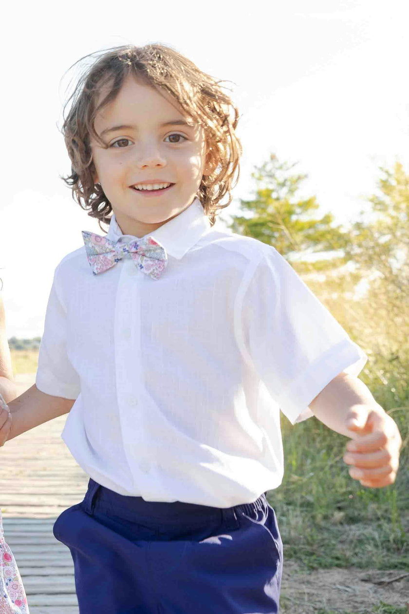Floral Adjustable Bow Tie