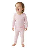 Ballet Stripe Bamboo Toddler Pajama Set