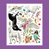 Panorama Sticker Book: Elves & Mermaids