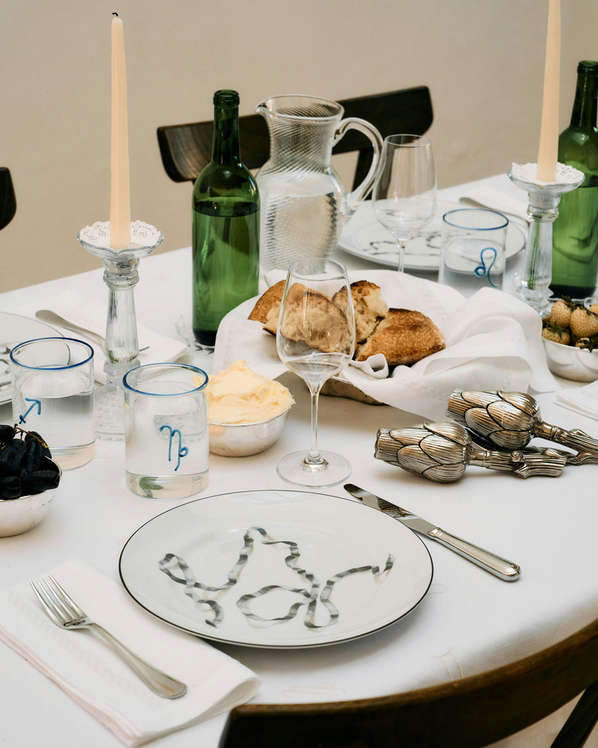 Ribbon Dinner Plate