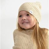 Ribbed Knit Retro Beanie