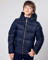 Kids Ultra Puff Coat in Navy Blue