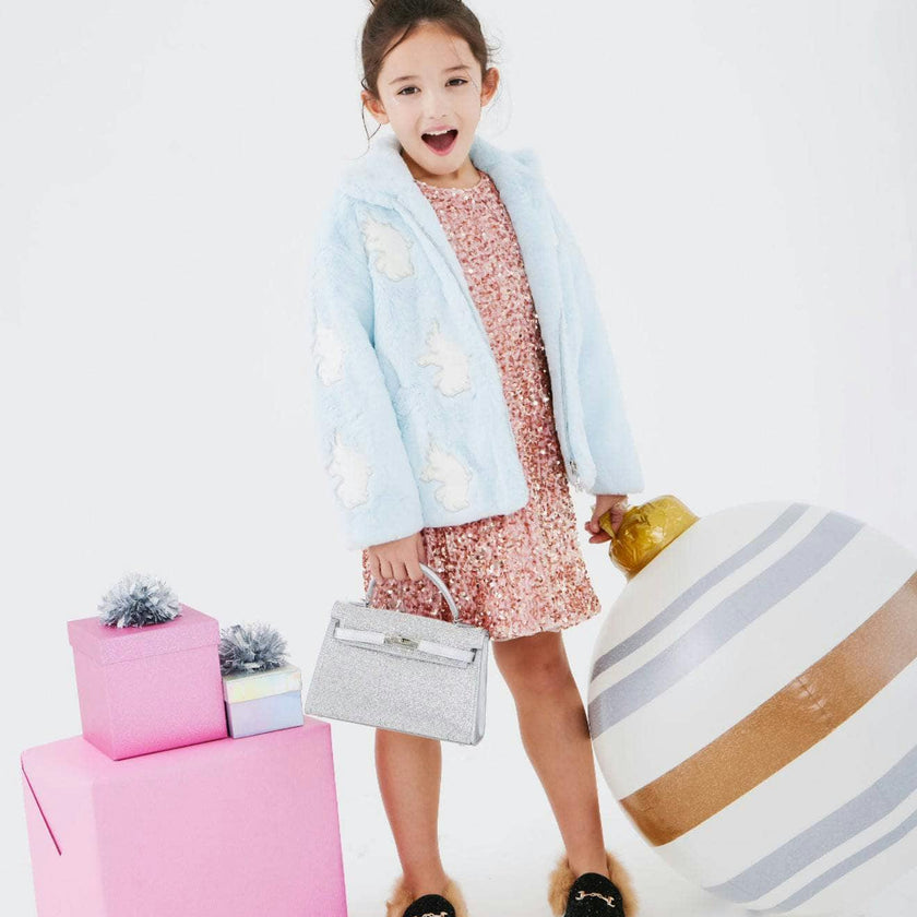 Sky Faux Fur Coat