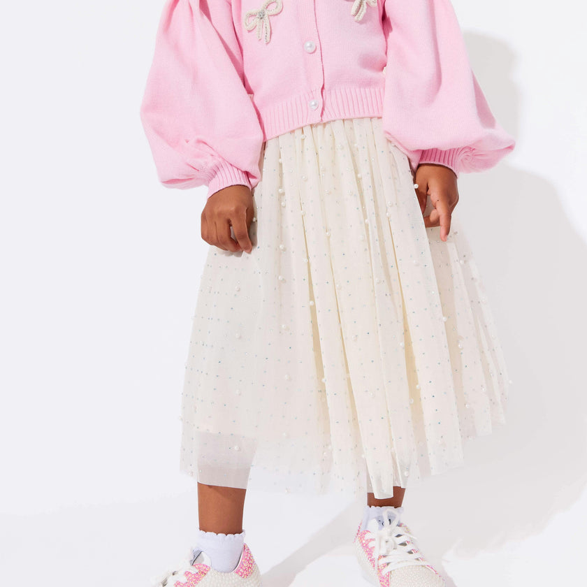 Diamond’s and Pearls Midi Skirt