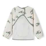 Mint Lobster Long Sleeve Pocket Bib
