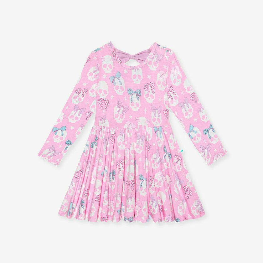 Ms. Kelly Bow Back Twirl Dress