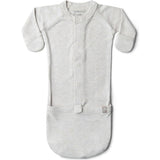 24 HOUR CONVERTIBLE GOWN | STORM GRAY — Bamboo Organic Cotton Blend, Preemie–6M