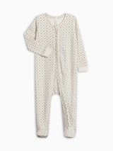 Peyton Zipper Sleeper - Hedge Floral