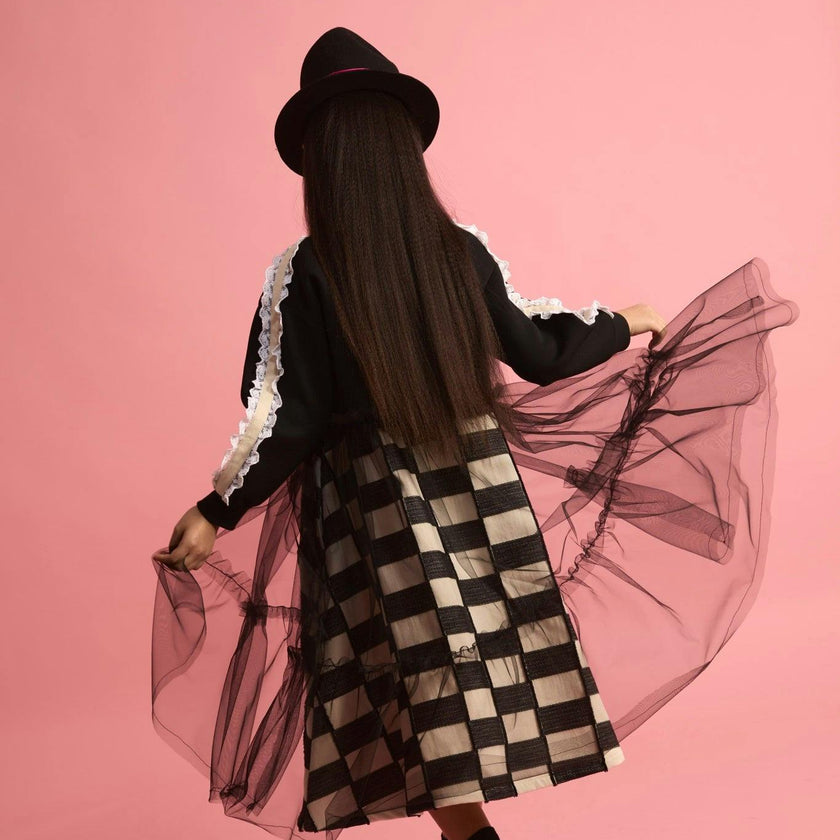 Neoprene Tulle Jacket