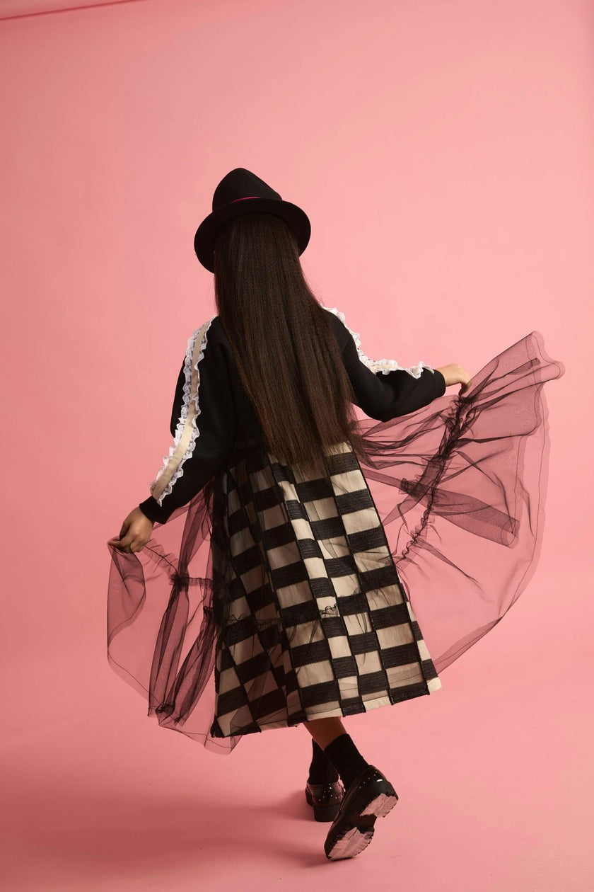 Neoprene Tulle Jacket