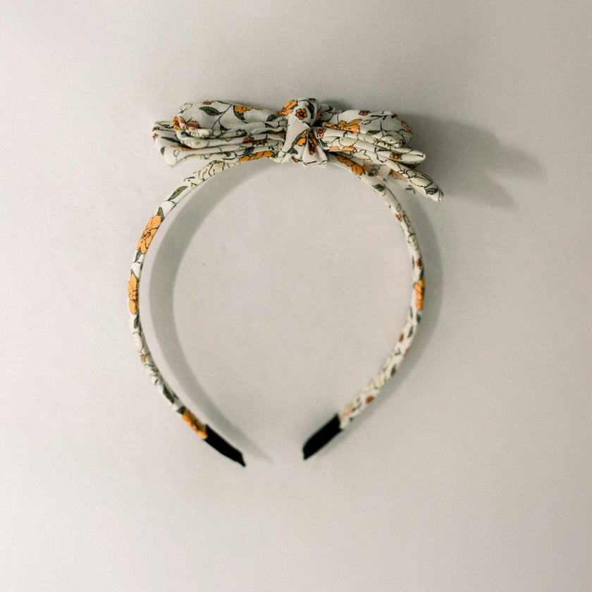 Three Little Bows Headband |Marigold Dawn