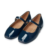 Chloe Patent Leather Square Toe Mary Jane Shoes