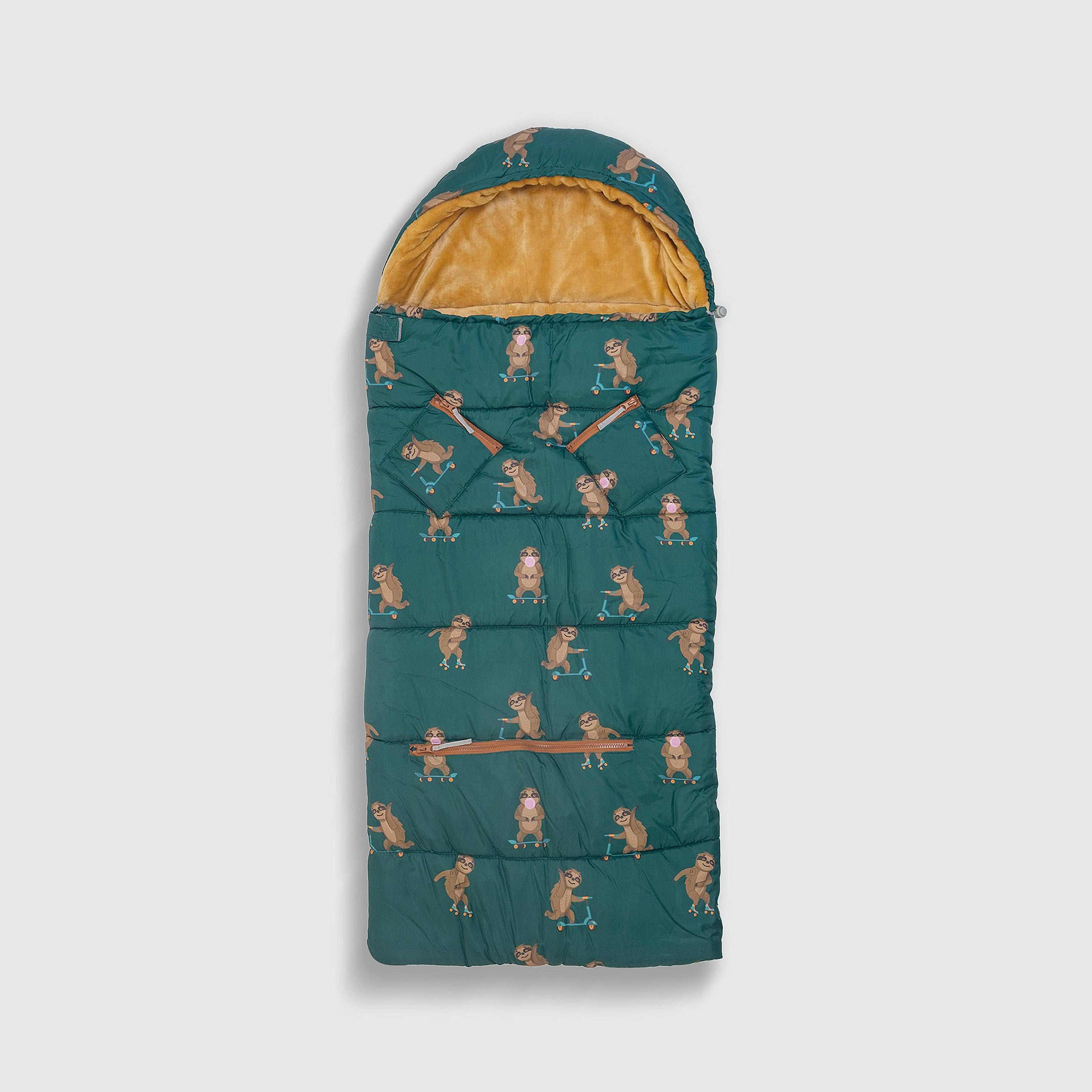 Sleep-N-Pack™ – Little Kid Size | Pals in Print: Skating Sloths