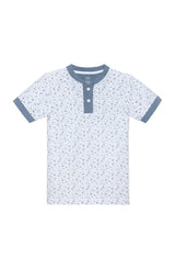 slate/white champions blade shirt