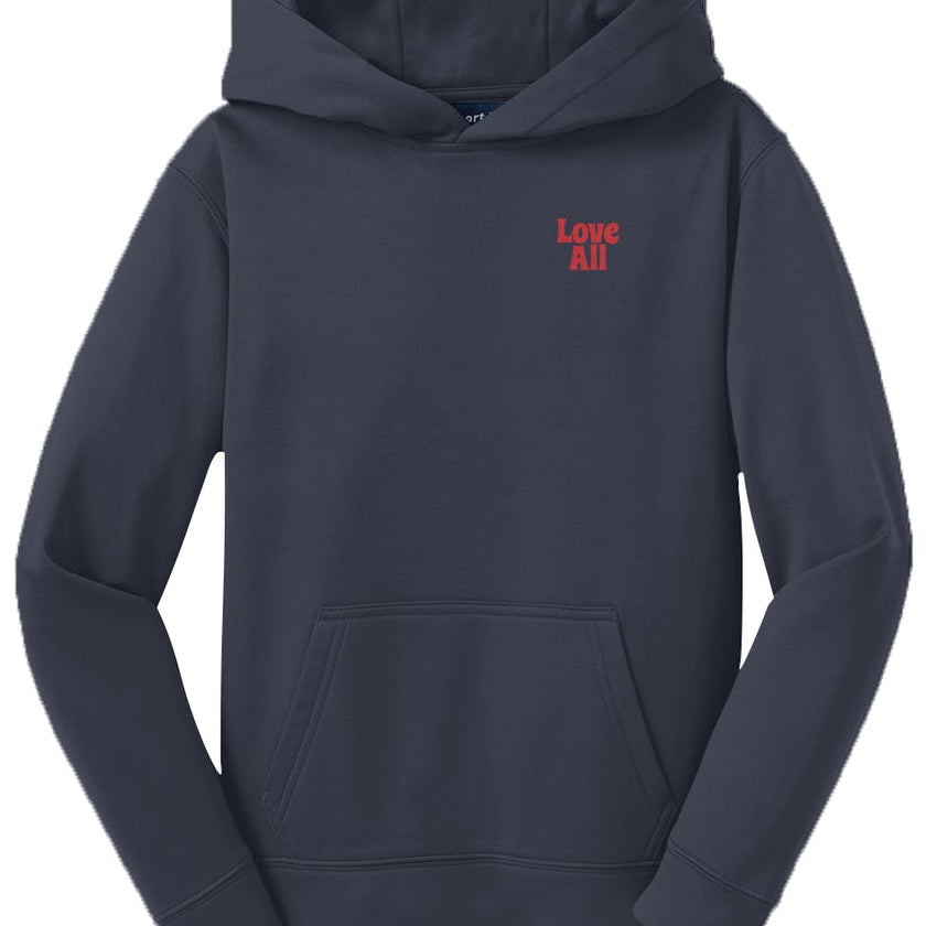 Love All Core Kids Fleece Hooded Pullover