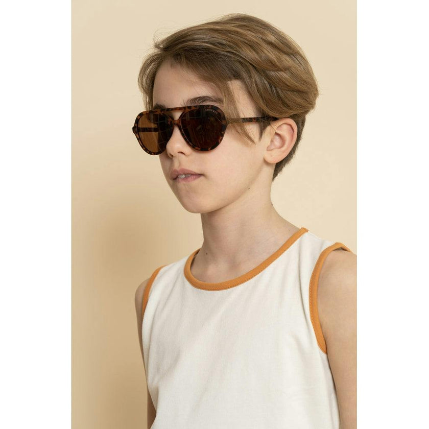 Aviator | Polarized Sunglasses | Child | 3-8 Y | Tortoise