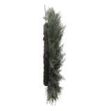 30" Flocked Cedar Wreath