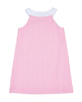 Seersucker Dress With Strawberries
