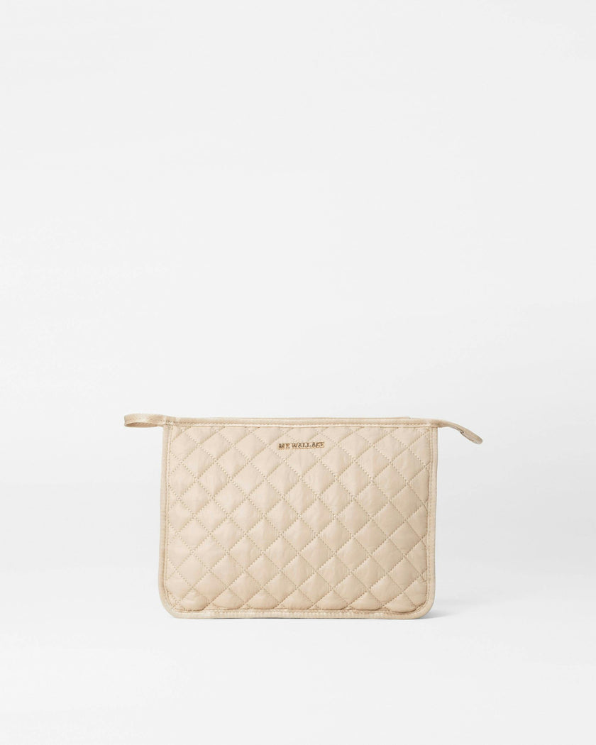 Sand Metro Zip Pouch