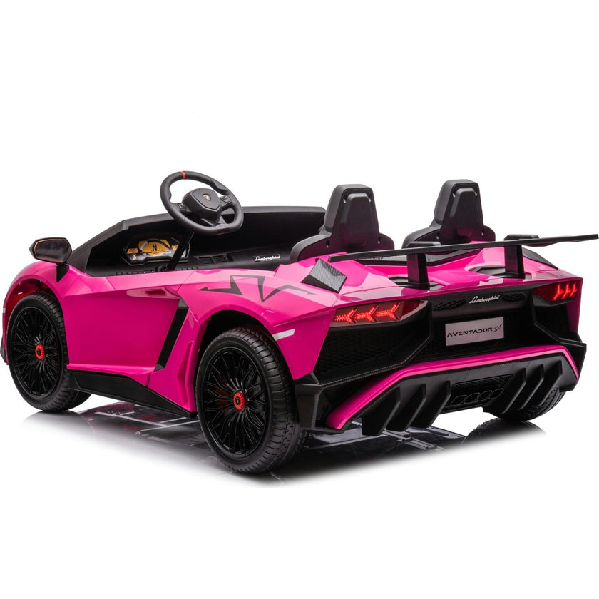 Officially Licensed Lamborghini Aventador 24V 2-Seater Ride-On