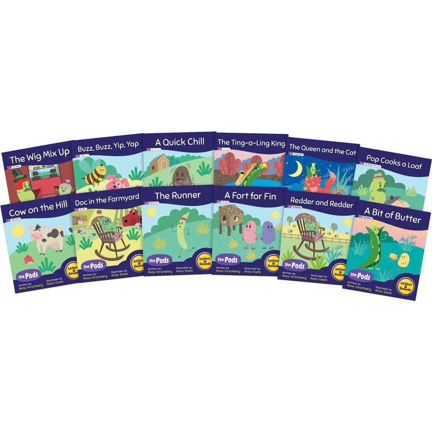 Decodable Readers The Pods – Phase 3 Phonics: The Science of Reading