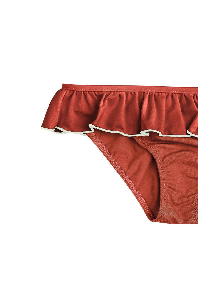 Leila Bikini Terracotta And Ivory