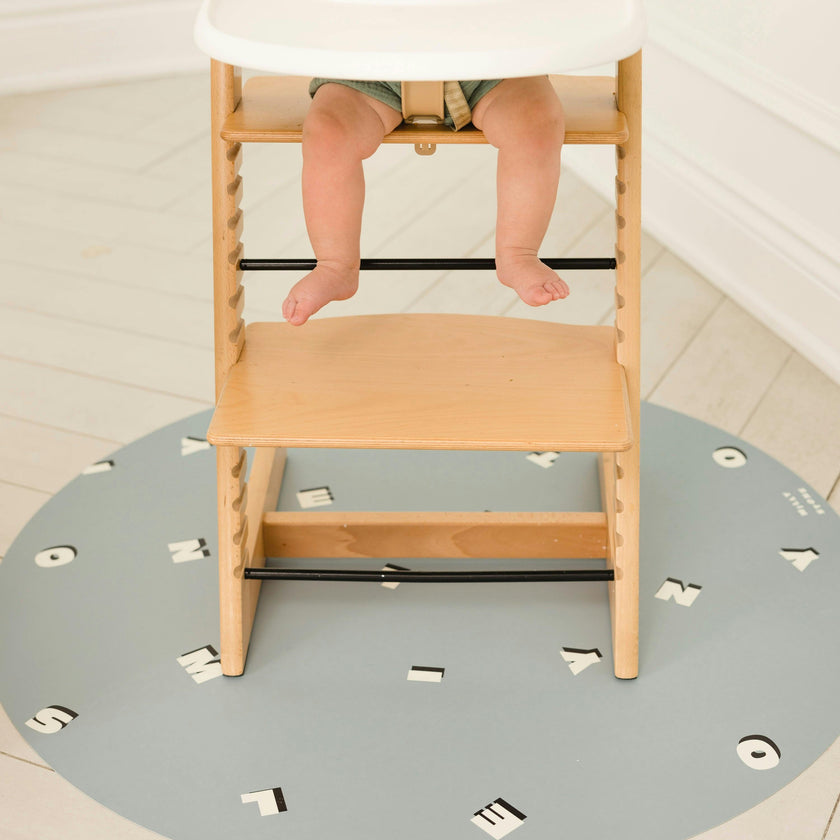Catch All Mat for Mealtime & Playtime Mess