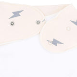Lightning Bolt Viscose - Bandana Bib