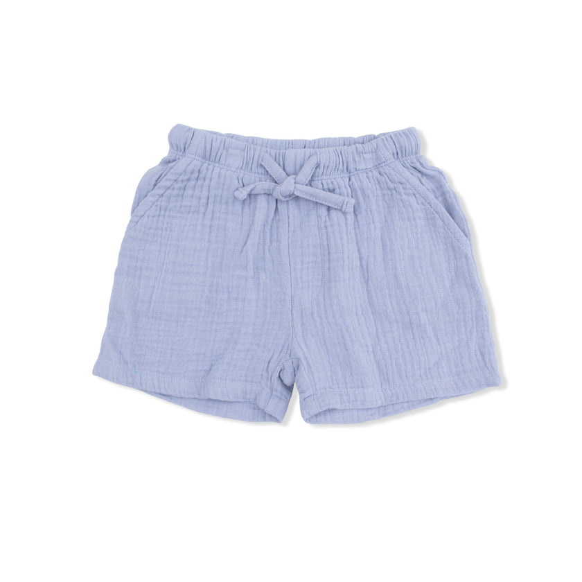 Sunny Sandcastles - Crew Neck Tee with Casual Short