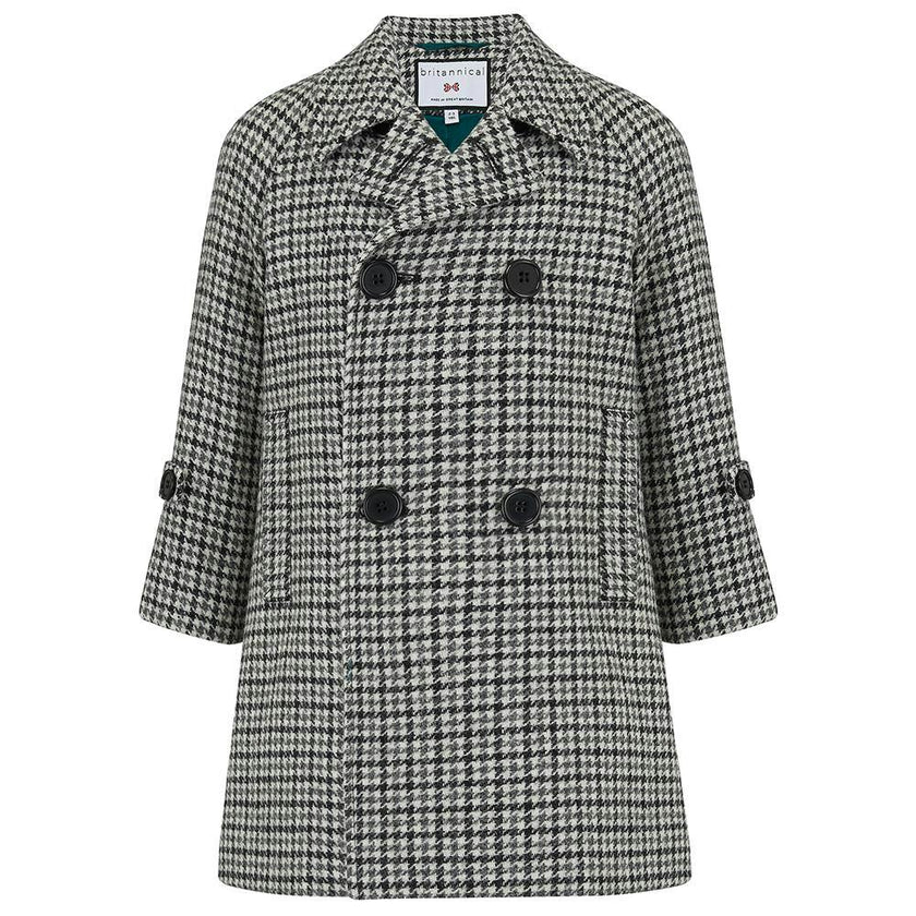 Clerkenwell Bridge Coat - Farringdon Houndstooth