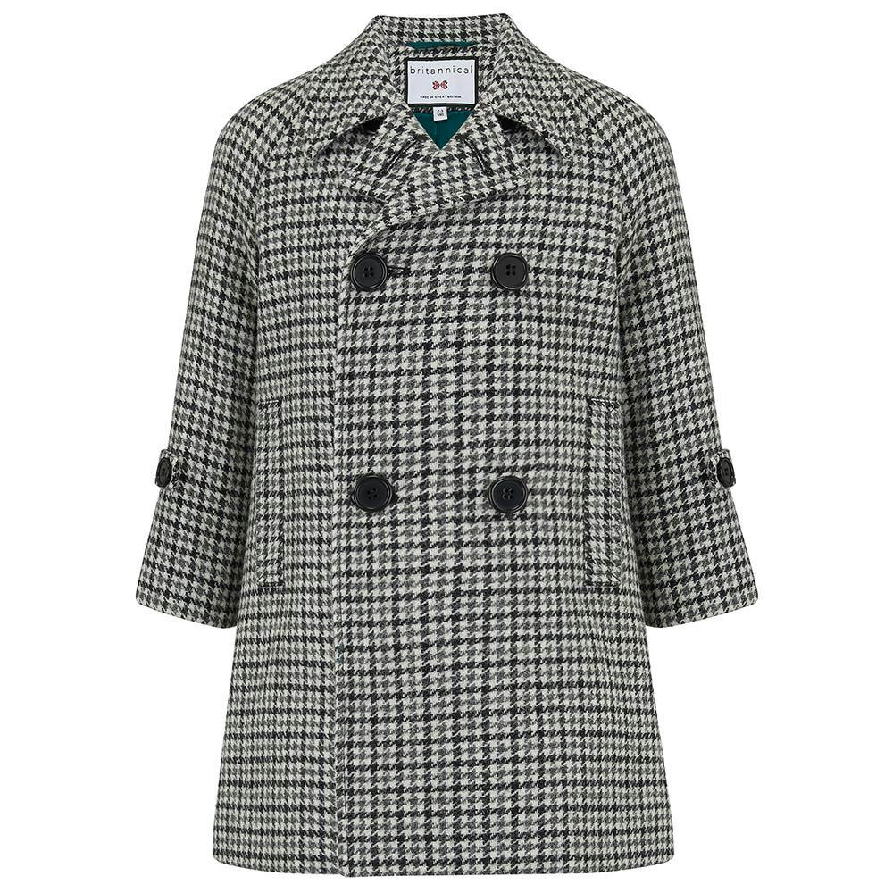 Clerkenwell Bridge Coat - Farringdon Houndstooth