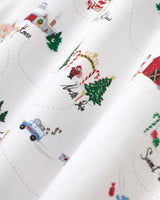 Women's Twill Pajama Set in North Pole Chronicles