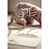 Flat Woven Graphic Print Rectangular Play Rug