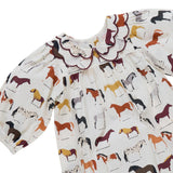 Baby Girls Darcy Jumper - Horse Breeds