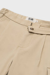 Organic Cotton Wide Leg Cargo Pant