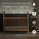 Namesake Alouette 3-in-1 Convertible Spindle Crib