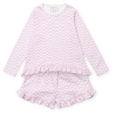 Rorie Girls' Short Set Pretty Pink Bows